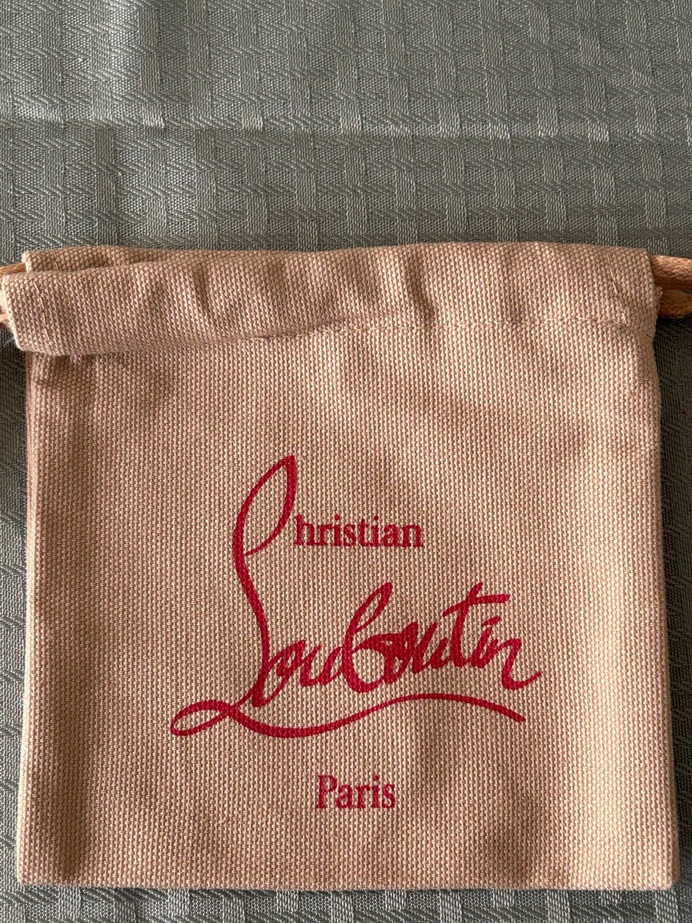 Christian Louboutin Drawstring Dust Bag 💗